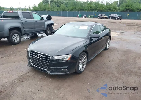 2016 Audi A5 Premium Plus S-Line z USA, uszkodzony, nr VIN WAUM2AFR2GA048205